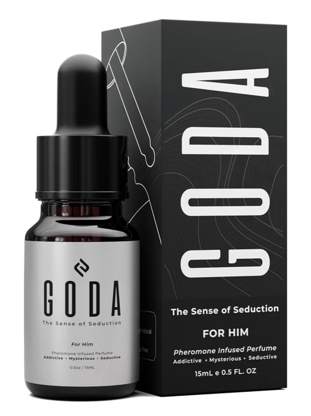 For Him Pheromone Perfume - Black